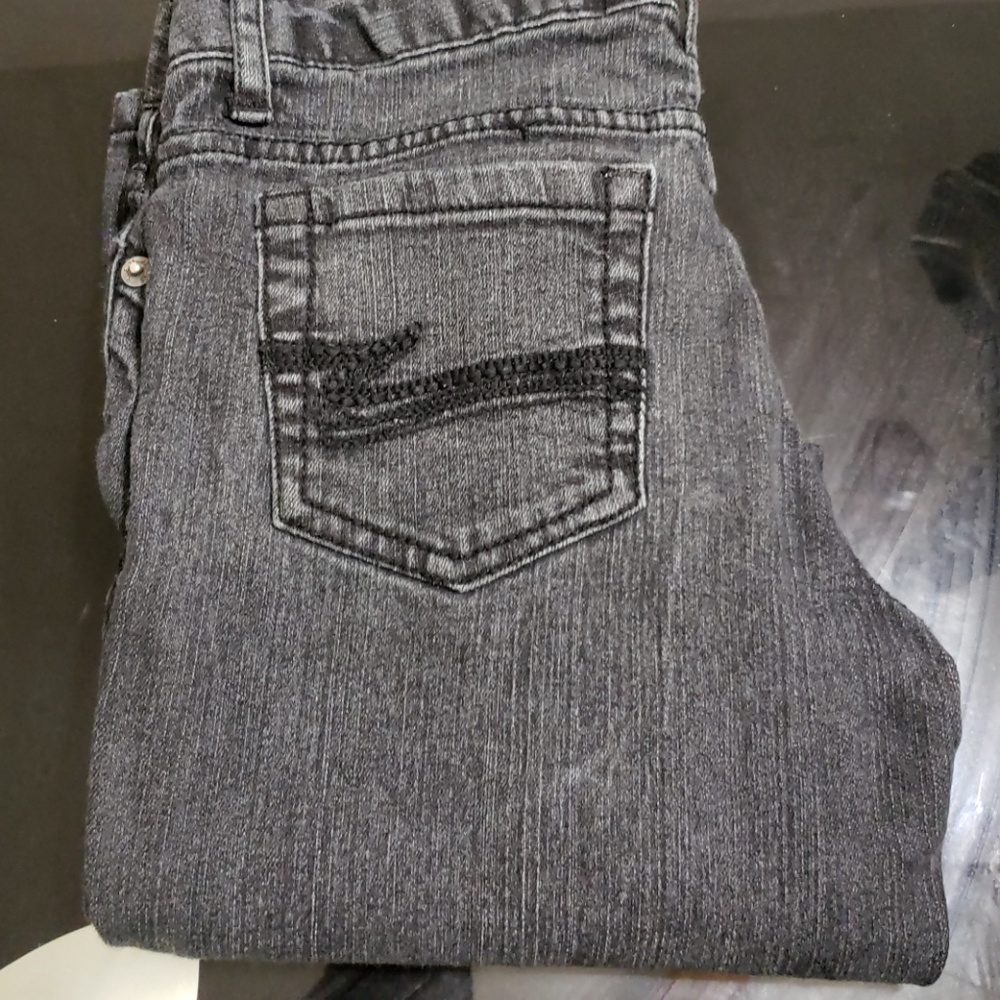 Black denim